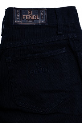 Джинсы Fendi  джинсы Мом, высокая посадка