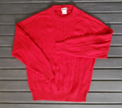 Мужской свитер Phildar  р. L  свитер красного цвета 