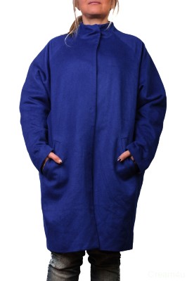 Пальто кокон Monki р. M-L  с утепленной подкладкой