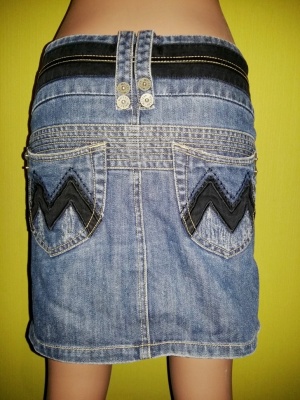 Юбка джинсовая Morgan р. 36 джинсовая юбка 