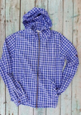 Рубашка с капюшоном - ветровка  Zara р. S/M Ветровка Zara р. S
тонкая - плотнее рубашки - рукав подворачивается и фиксируется на пуговицу