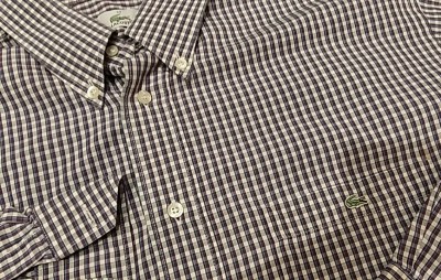 Рубашка Lacoste р. 43 Оригинальная рубашка от Lacoste 
Ворот 43