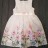 Платье нарядное с купоном из нежных роз 7 лет - Платье детское нарядное H&M фото 2