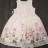 Платье нарядное с купоном из нежных роз 7 лет - Платье детское нарядное H&M фото 3