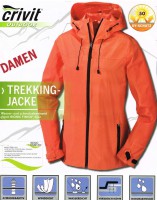 Ветровка Crivit  Damen Trekking Outdoor Jacket 