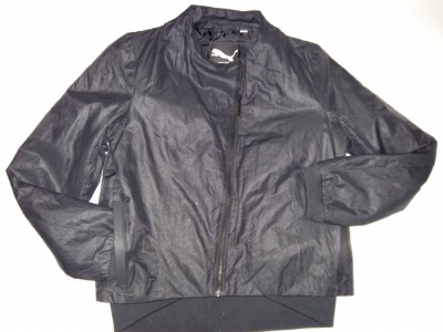 Куртка косуха Puma by Hussein Chalayan р. M оригинальная куртка от британского дизайнера Хуссейна Чалаяна, куртка косуха, длинный довяз сзади, вощенная