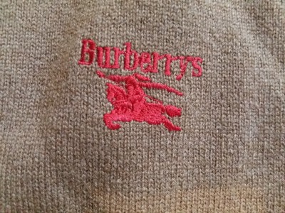 Свитер Burberrys оригинал  р. 46  XL-XXL цвет кэмел, чистошерстяной теплый свитер 
