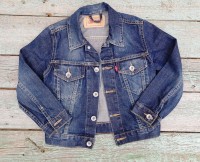 Детская джинсовая куртка Levi's оригинал 6 лет